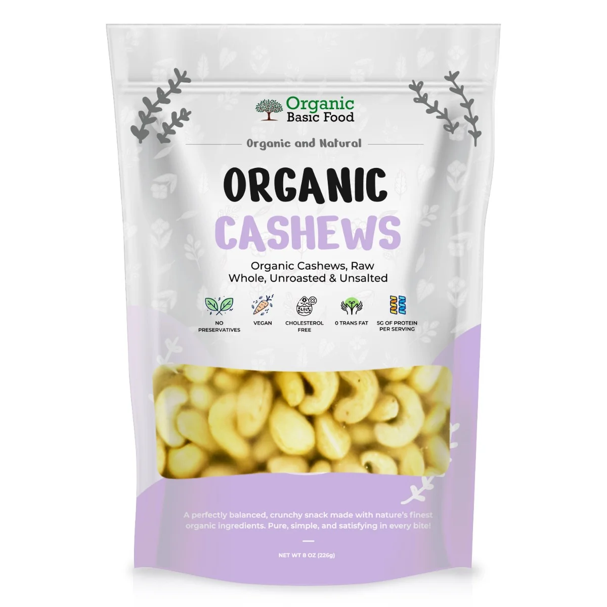 Organic Nuts Variety Pack – 6–8oz x 5
