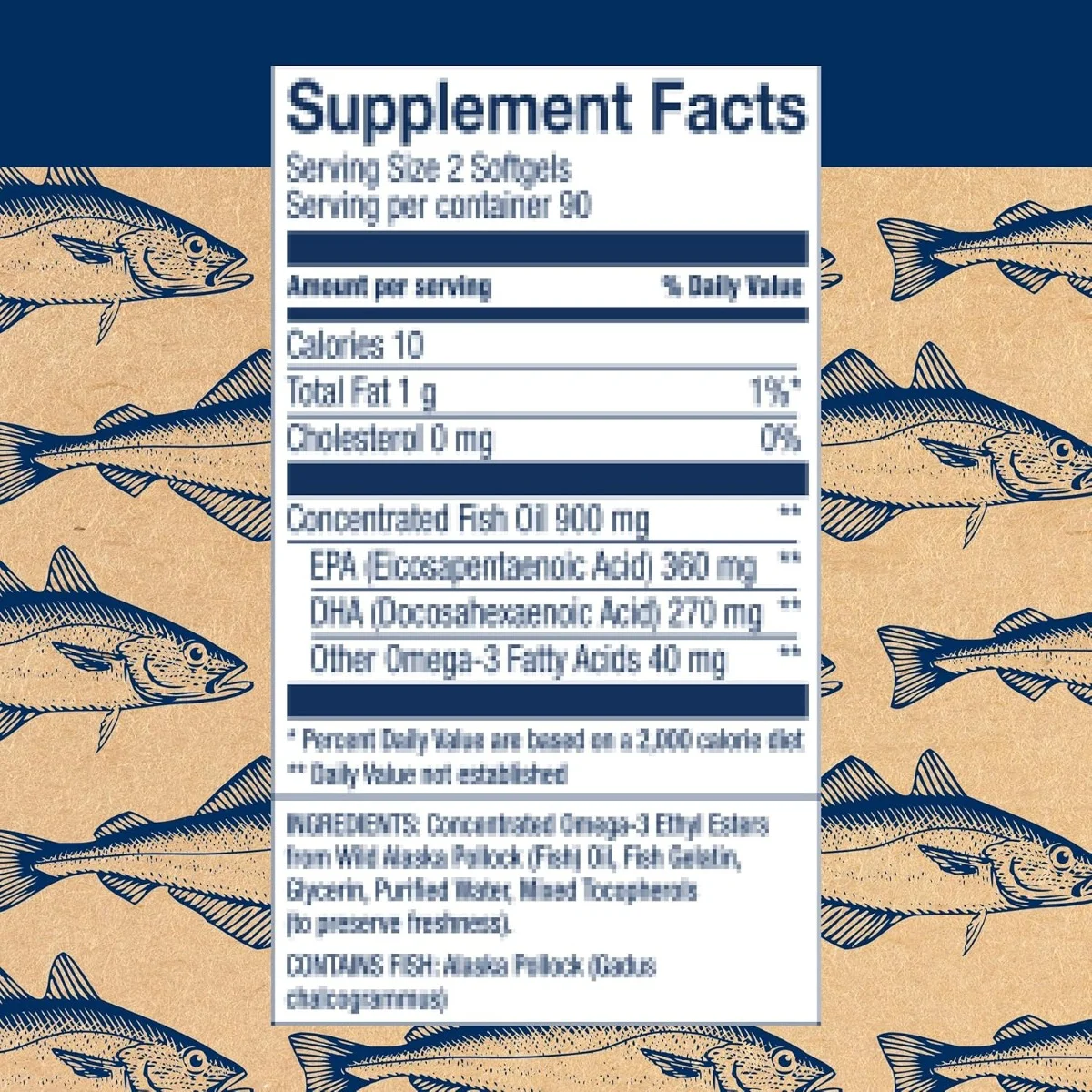 Wiley's Finest Wild Alaskan Fish Oil Easy Swallow Minis - 630 mg - 180 Softgels