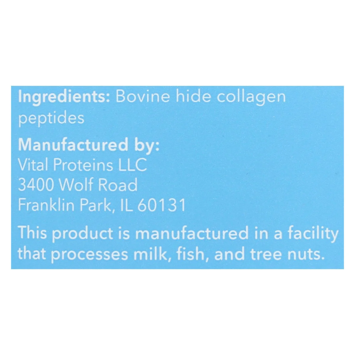 Vital Proteins Collagen Peptides - NSF Certified for Sport Unflavored - 20 oz