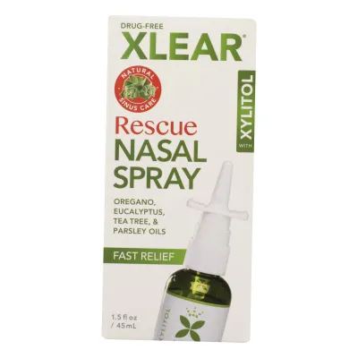 Xlear Rescue Nasal Spray - 1.5 fl oz