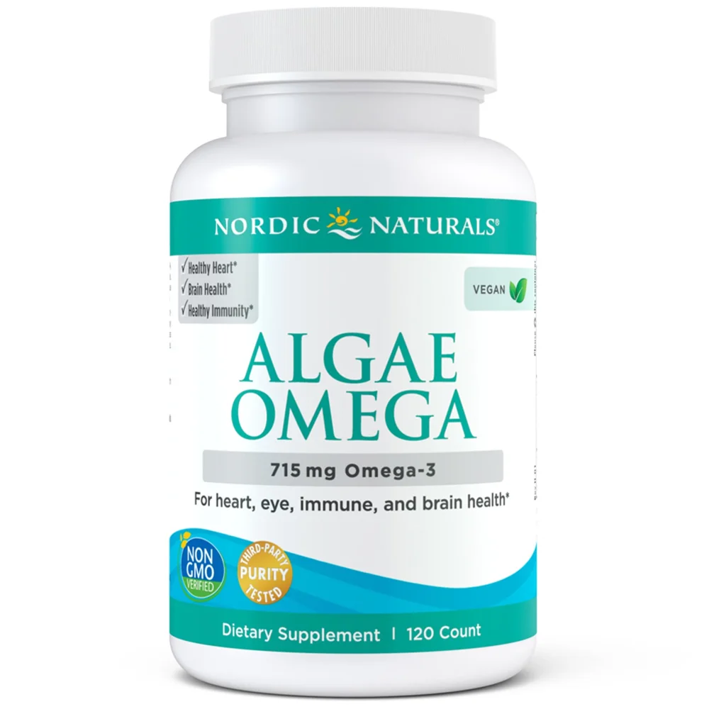 Nordic Naturals Algae Omega - 715 mg - 120 Softgels