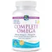 Nordic Naturals Complete Omega Fish Oil and GLA Lemon - 635 mg - 60 Softgels - Image 1