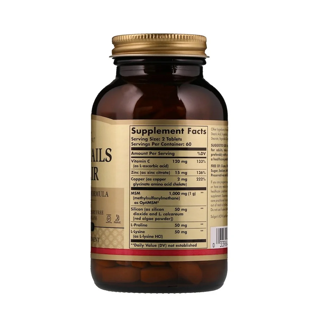 Solgar Skin Nails & Hair - 120 Tablets