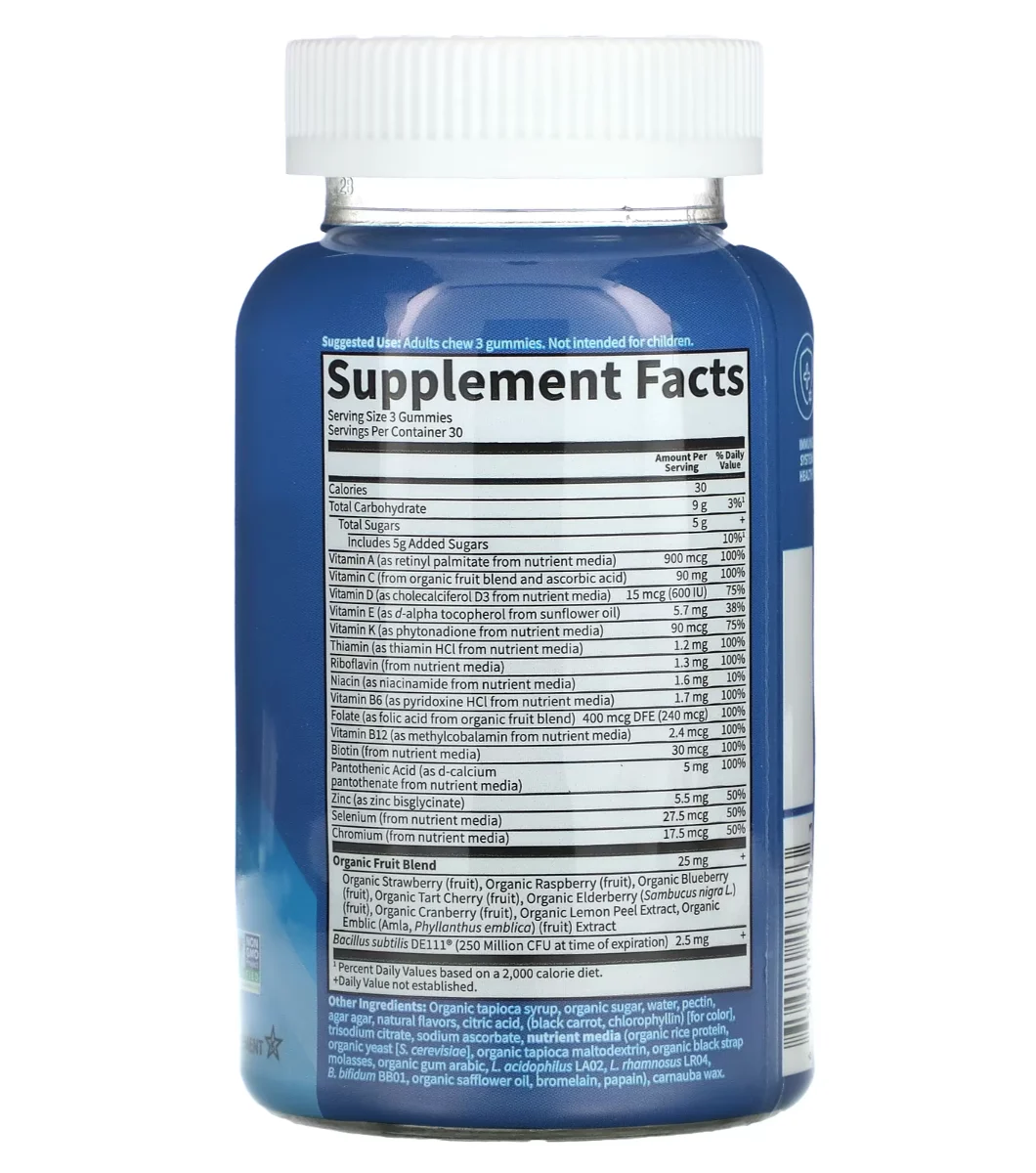 Garden of Life Vitamin Code - Men's Multi Gummies Lemon Berry - 90 Gummies