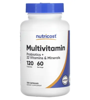 Nutricost, Multivitamin, 120 Capsules