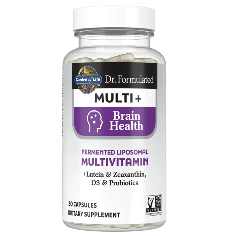 Garden of Life, Dr. Formulated Multi+, Brain Health, 30 Capsules