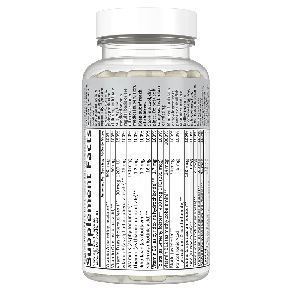 Garden of Life, Dr. Formulated Multi+, Brain Health, 30 Capsules
