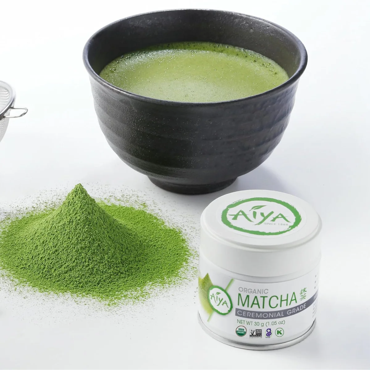 Aiya Organic Ceremonial Grade Matcha Powder