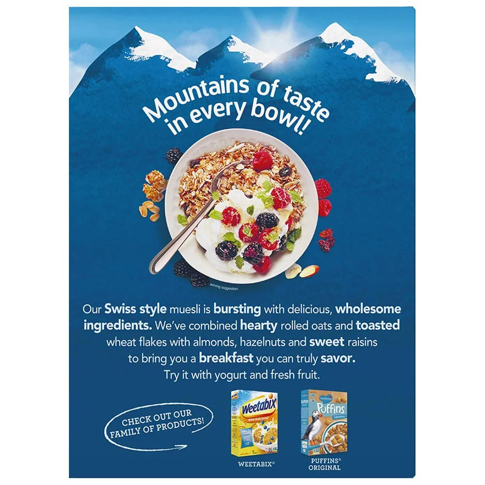Alpen Non-GMO No Sugar Added Whole Grain Muesli Cereal - 14 oz
