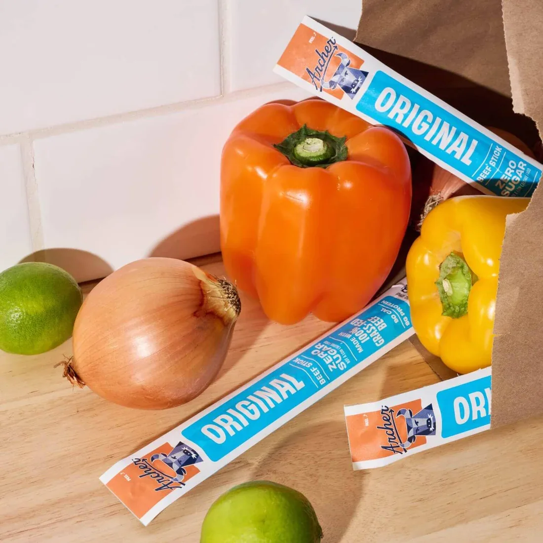 Country Archer Original Beef Stick with Grass-Fed Beef - 1 oz