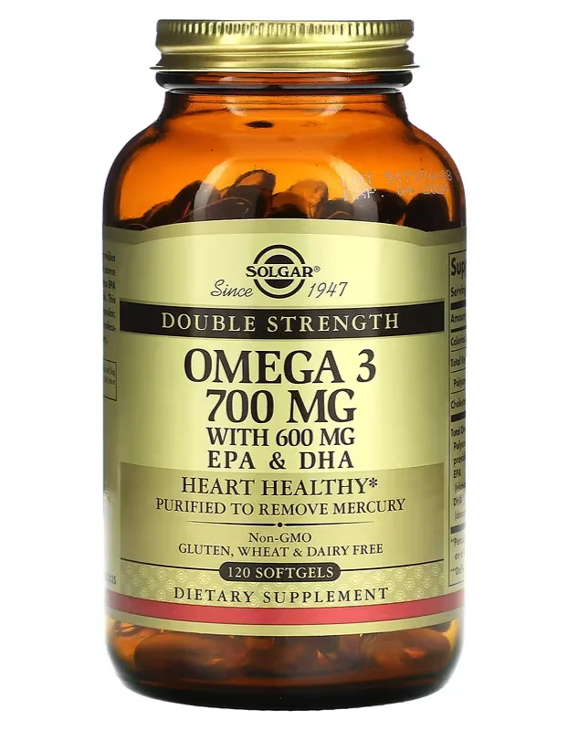 Solgar Omega-3 EPA and DHA - 700 mg - 120 Softgels