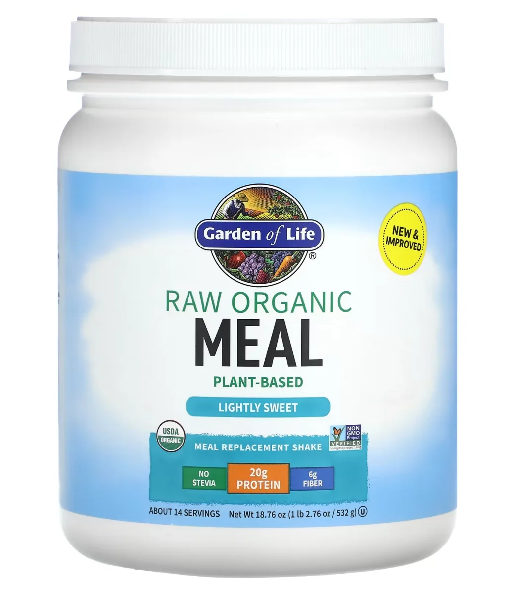 Garden of Life Raw Organic Meal Lightly Sweet - 18.76 oz