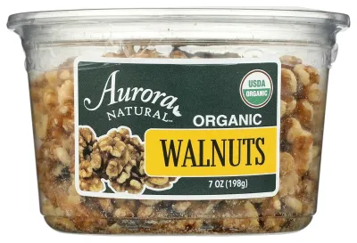 Aurora Products Organic Walnut Halves - 7 oz