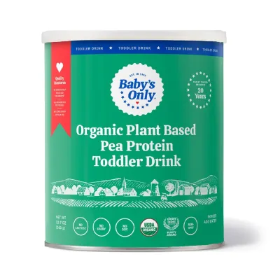 Baby's Only Organic Toddler Drink, Plant Based Pea Protein Powder - 12.7 oz