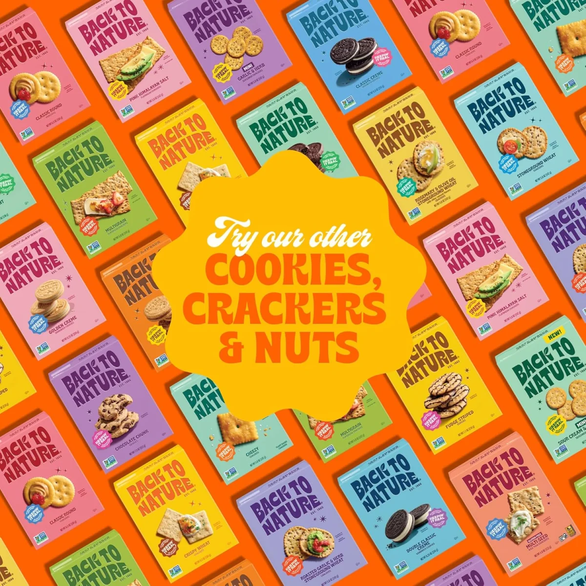 Back to Nature Classic Round Crackers - 6.5 oz