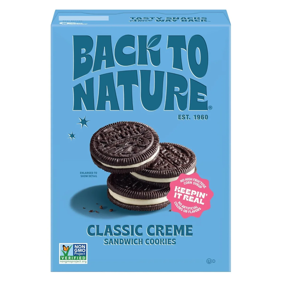 Back to Nature Classic Creme Sandwich Cookies - 9 oz