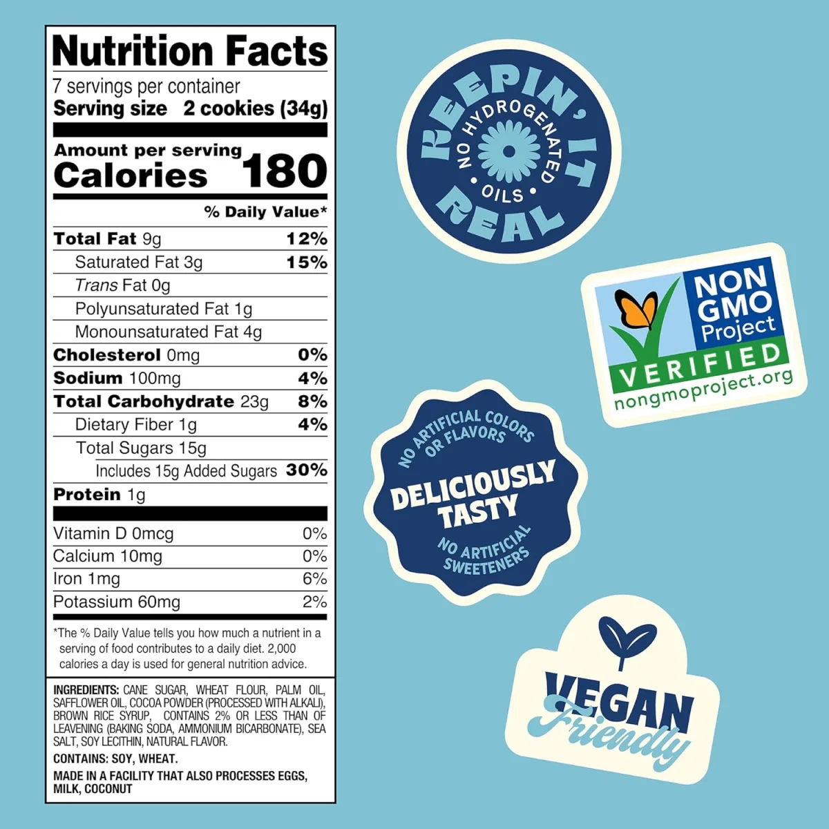 Back to Nature Double Creme Sandwich Cookies - 8.25 oz