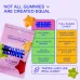 BEHAVE Low Sugar Gummy Candy, Sweet Stars Raspberry Pineapple Apple - Image 6