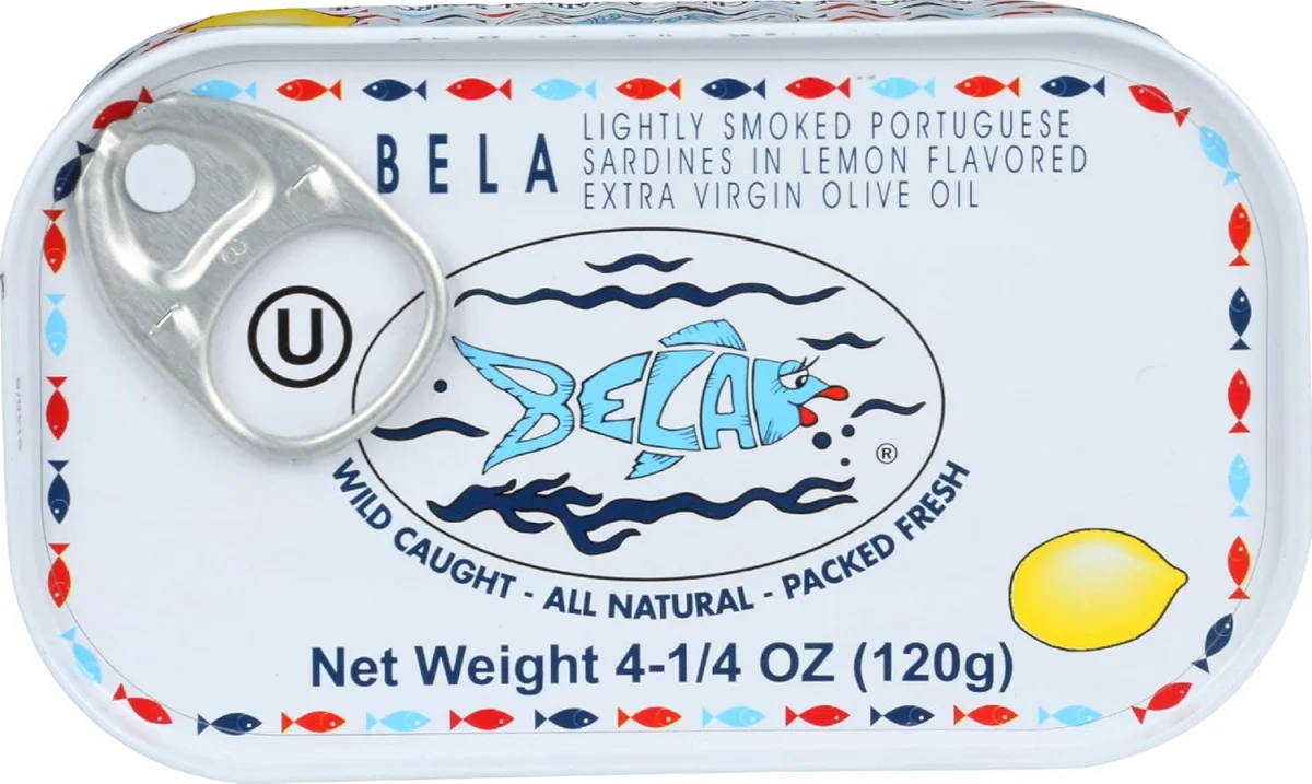 Bela Kosher Sardines in Lemon Sauce - 4.23 oz
