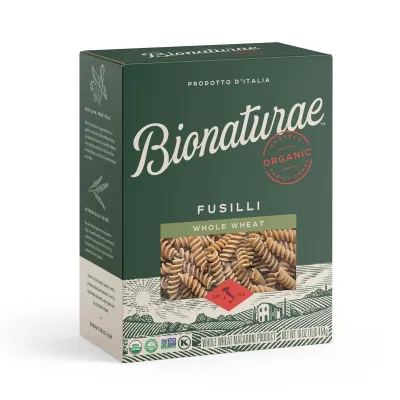 Bionaturae Organic 100% Whole Wheat Fusilli Pasta - 16 oz