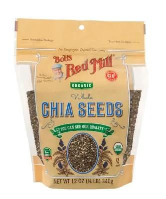 Bob's Red Mill Gluten Free Organic Chia Seeds - 12 oz