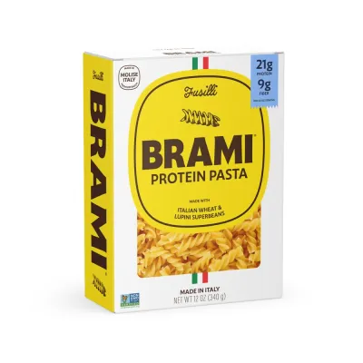 Brami Fusilli Semolina & Lupini Pasta - 8 oz