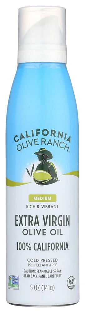California Olive Ranch Extra Virgin Olive Oil, 100% California Spray - 5 oz