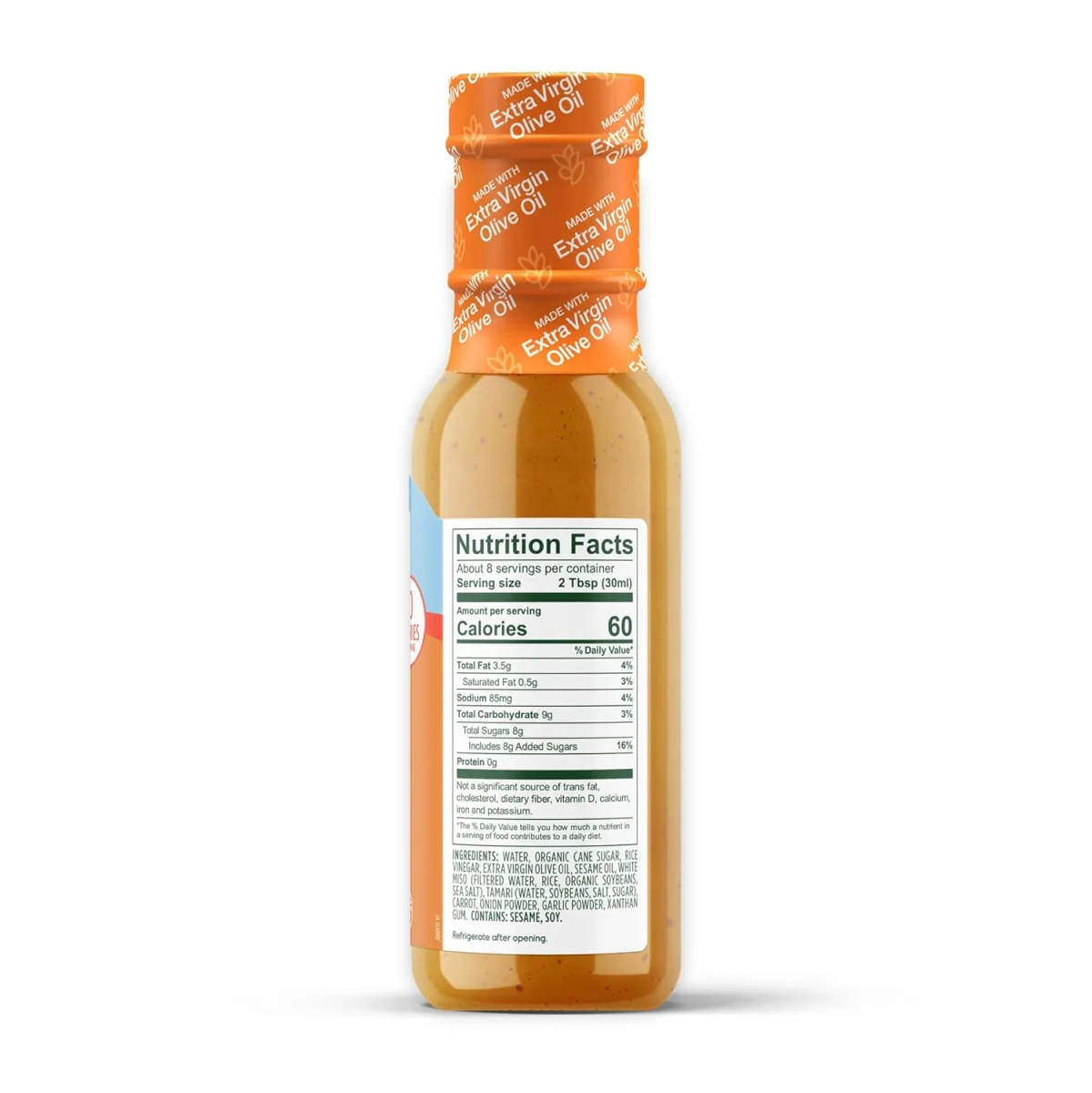 California Olive Ranch Carrot Miso Vinaigrette Dressing - 8 oz