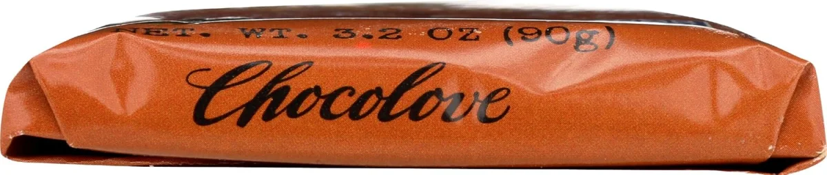 Chocolove Dark Chocolate Bar, Almonds & Sea Salt - 3.2 oz