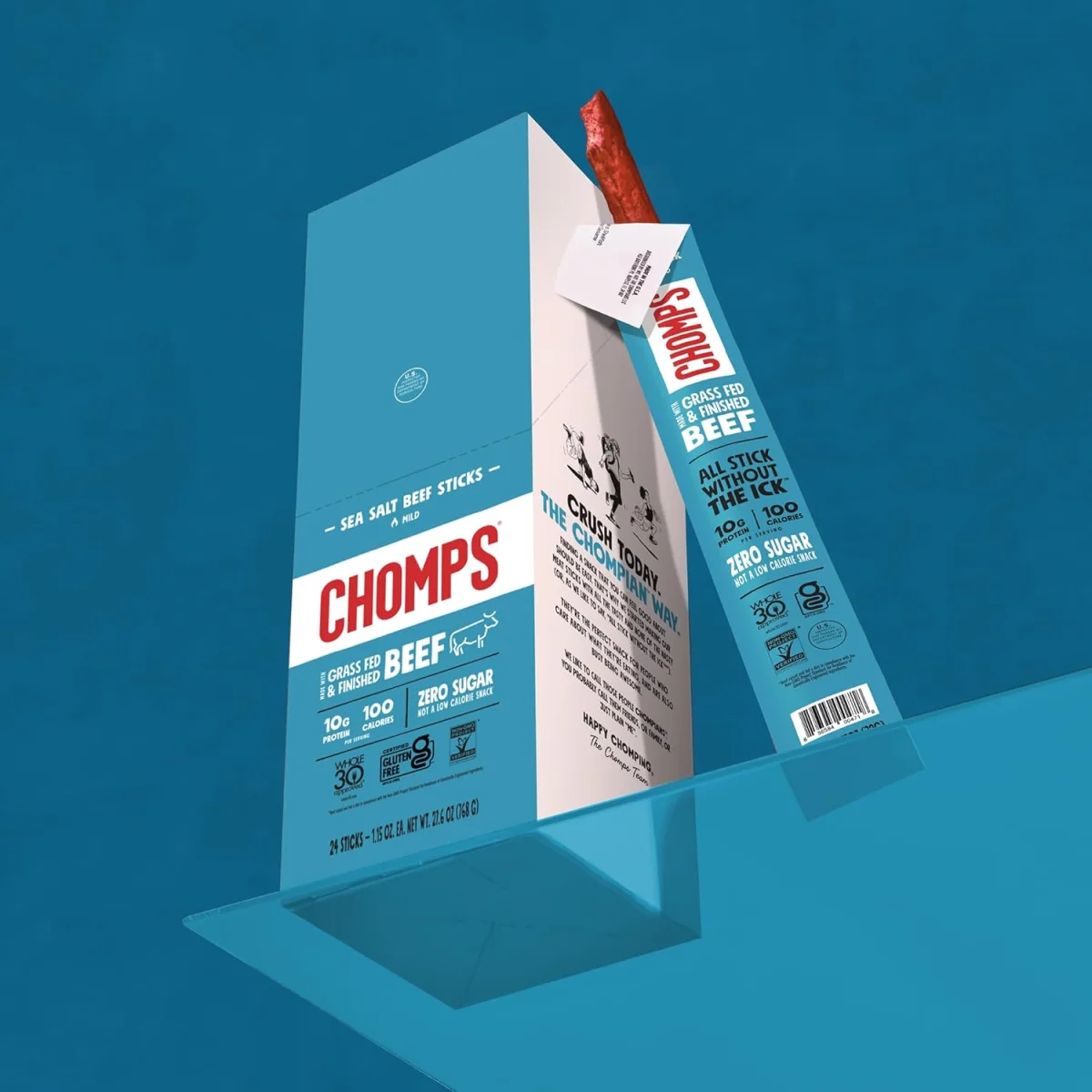 Chomps Sea Salt Beef Stick - 1.15 oz