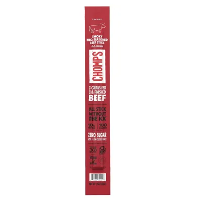 CHOMPS Smoky BBQ Beef Stick - 1.15 oz
