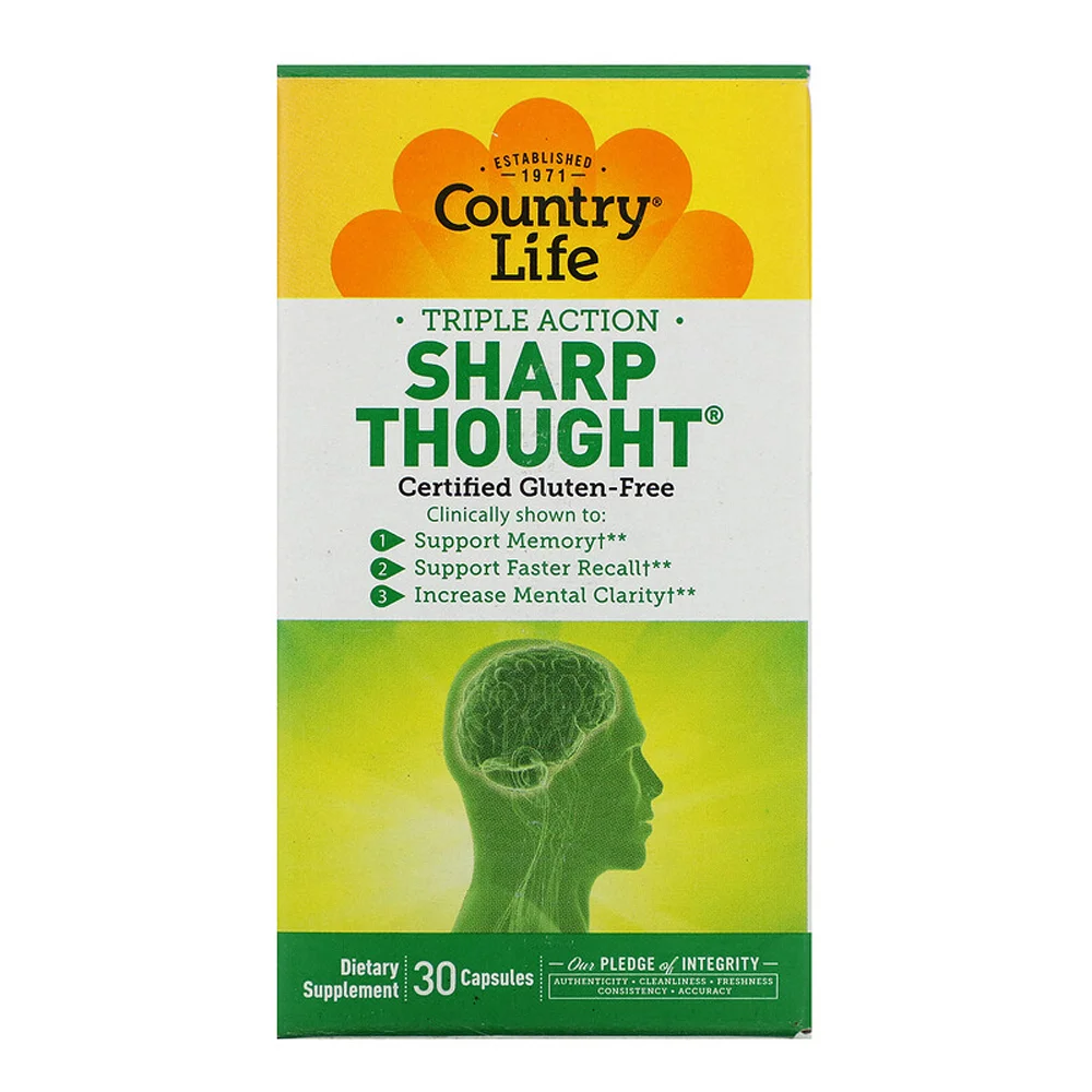 Country Life Sharp Thought™ - 30 Capsules