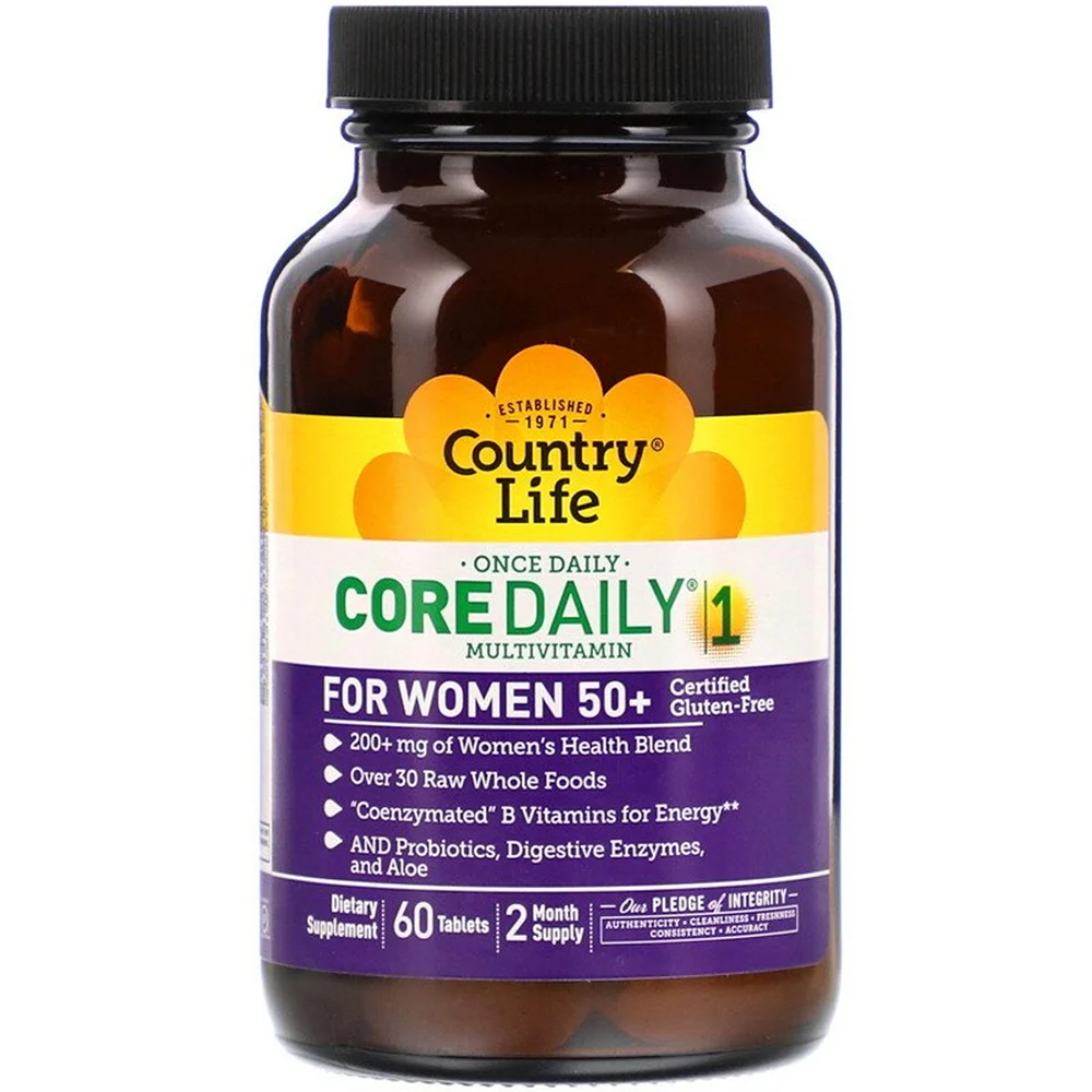 Country Life Core Daily™ 1 for Women 50 Plus - 60 Tablets