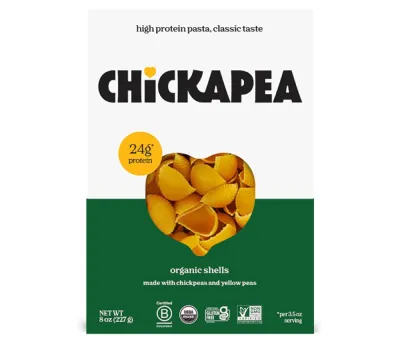 Chickapea Organic Shells Pasta - 8 oz