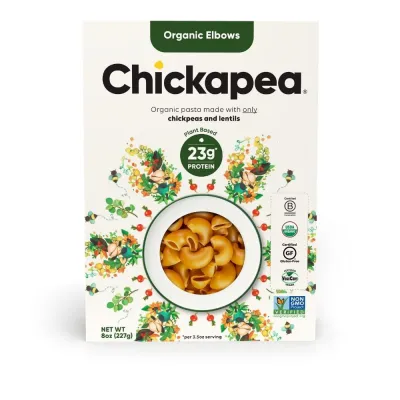 Chickapea Organic Elbows Pasta - 8 oz