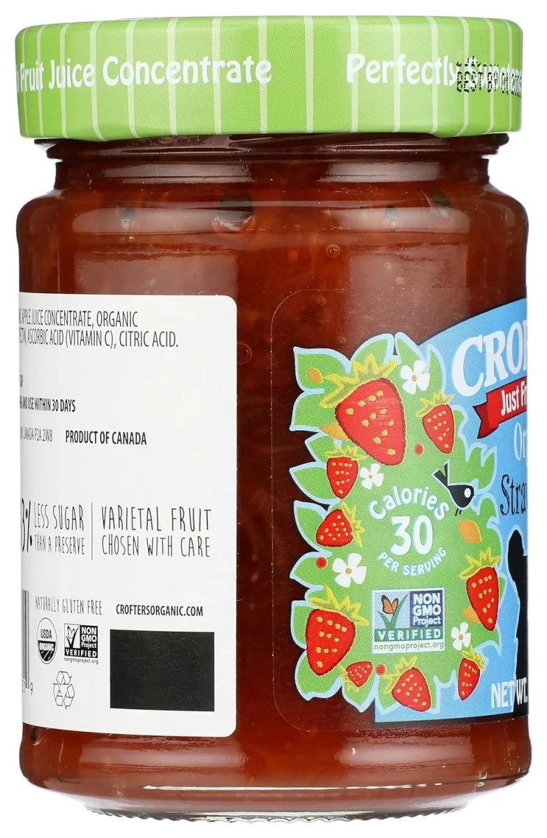 Crofters Organic Strawberry Fruit Spread - 10 oz