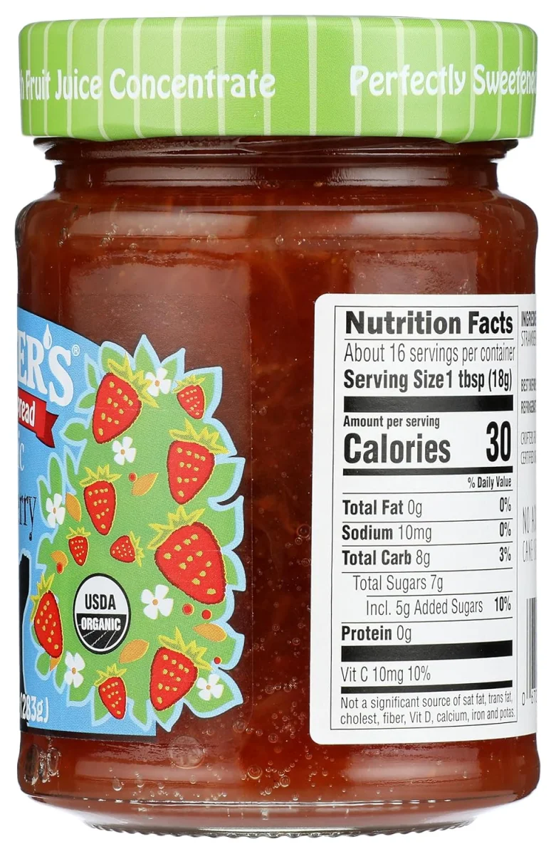 Crofters Organic Strawberry Fruit Spread - 10 oz