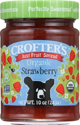 Crofters Organic Strawberry Fruit Spread - 10 oz