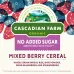 Cascadian Farm Organic Mixed Berry Cereal, No Added Sugar - 12.5 oz - Image 3
