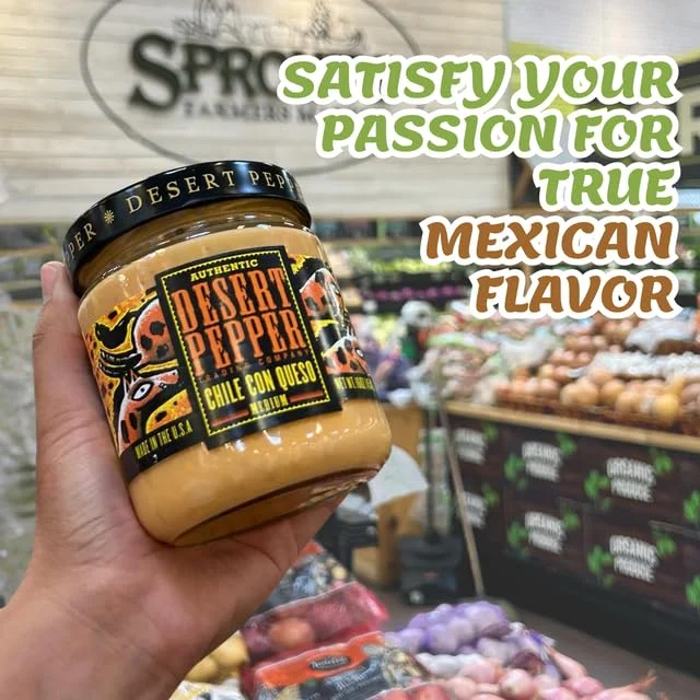 Desert Pepper Trading Con Queso Dip with Flame Roasted Chiles