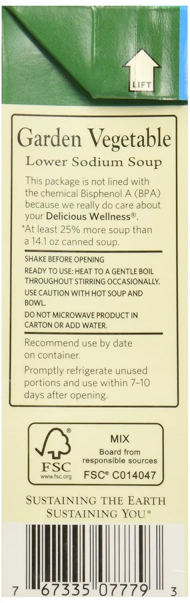 Dr. McDougall's Lower Sodium Garden Vegetable Soup - 17.9 fl oz