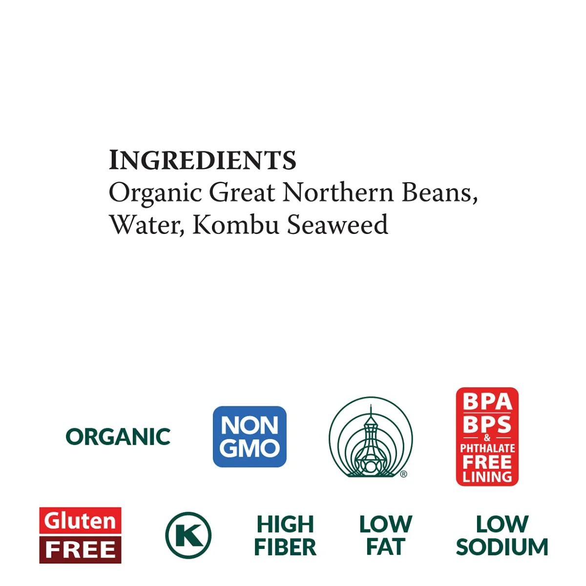 Eden Organic Great Northern Beans - 15 oz