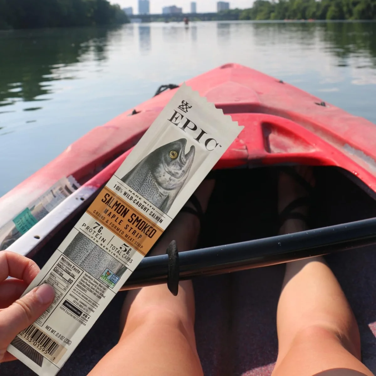 Epic Smoked Salmon Filet Strip with Maple 