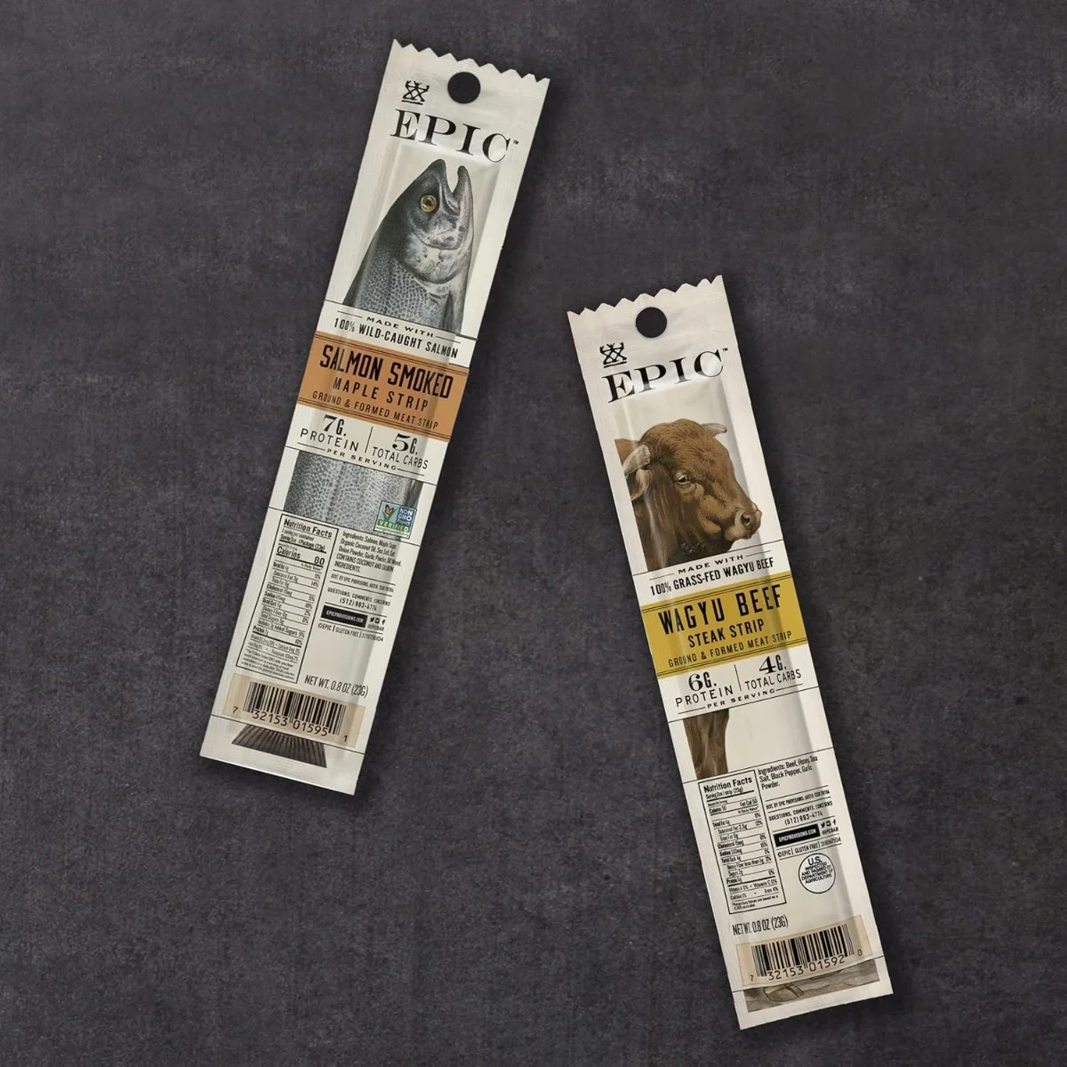 Epic Smoked Salmon Filet Strip with Maple 