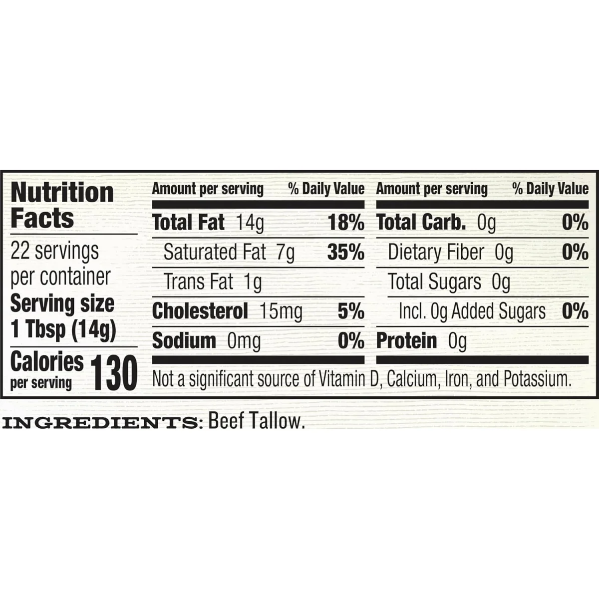 Epic Rendered Beef Tallow - 11 oz