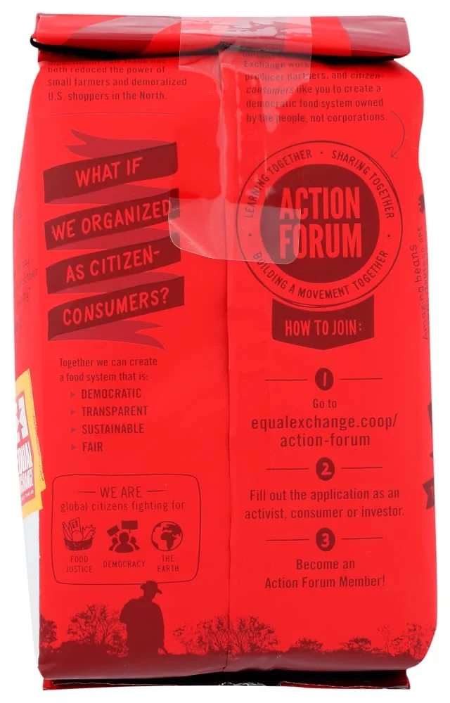 Equal Exchange Organic French Roast Whole Bean Coffee - 10 oz