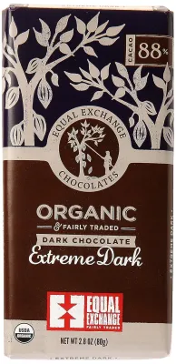 Equal Exchange Organic Extreme Dark Chocolate Bar