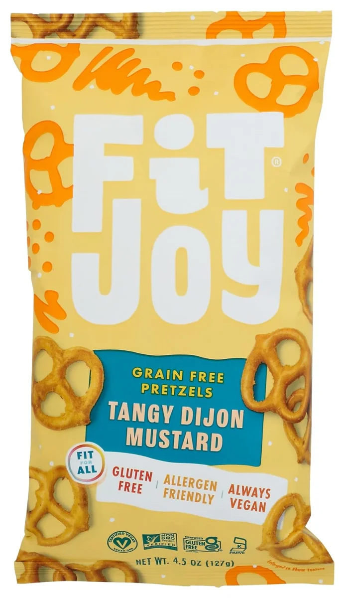 FitJoy Tangy Dijon Mustard Pretzels - 4.5 oz