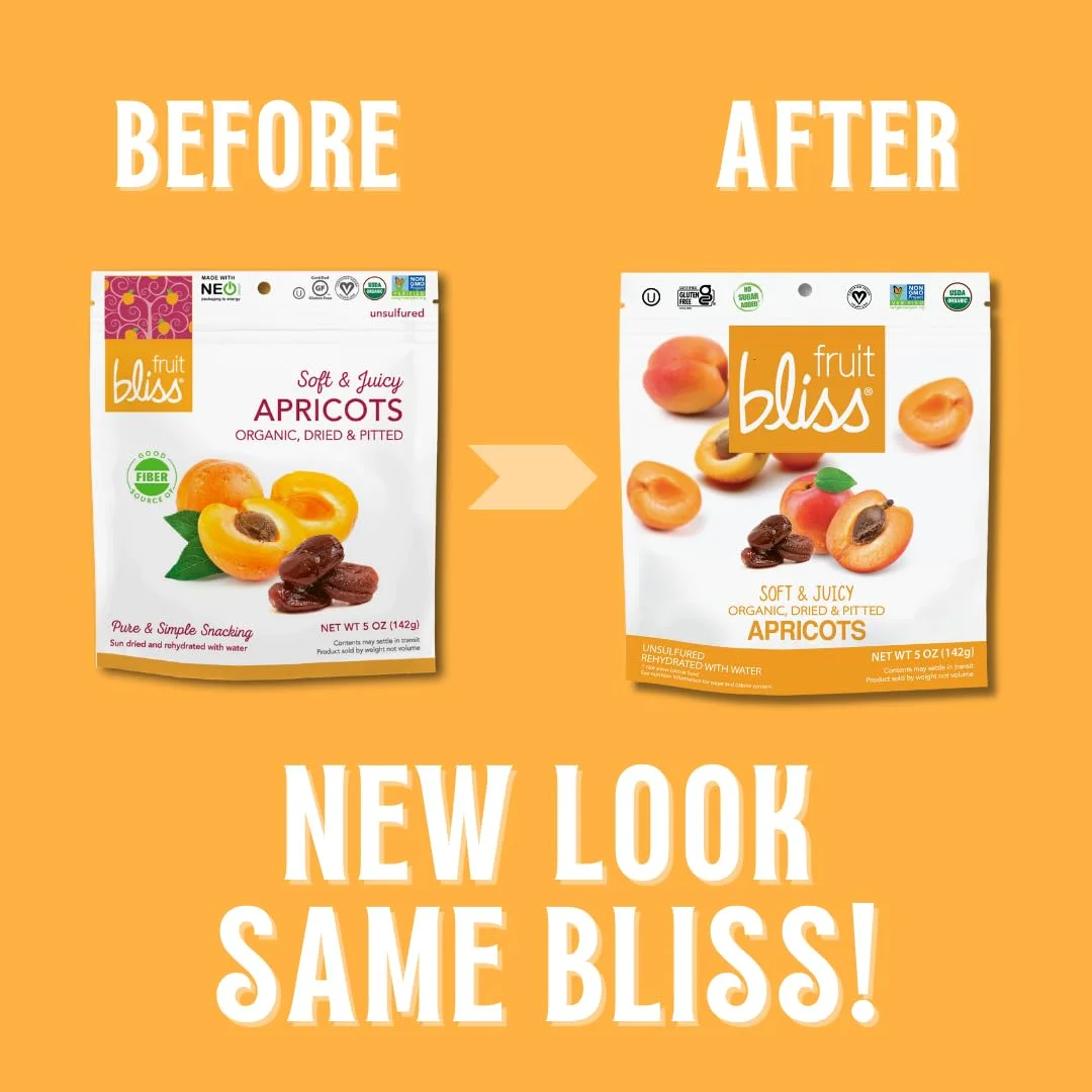 Fruit Bliss Organic Turkish Apricots - 5 oz