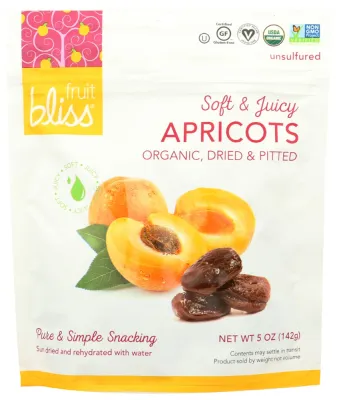 Fruit Bliss Organic Turkish Apricots - 5 oz